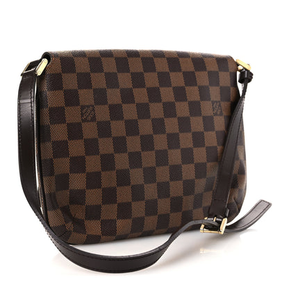 Louis Vuitton Damier Ebene Musette Tango 3 of 11