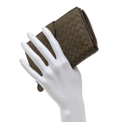 Bottega Veneta Nappa Intrecciato Continental Wallet Mink 2 of 12