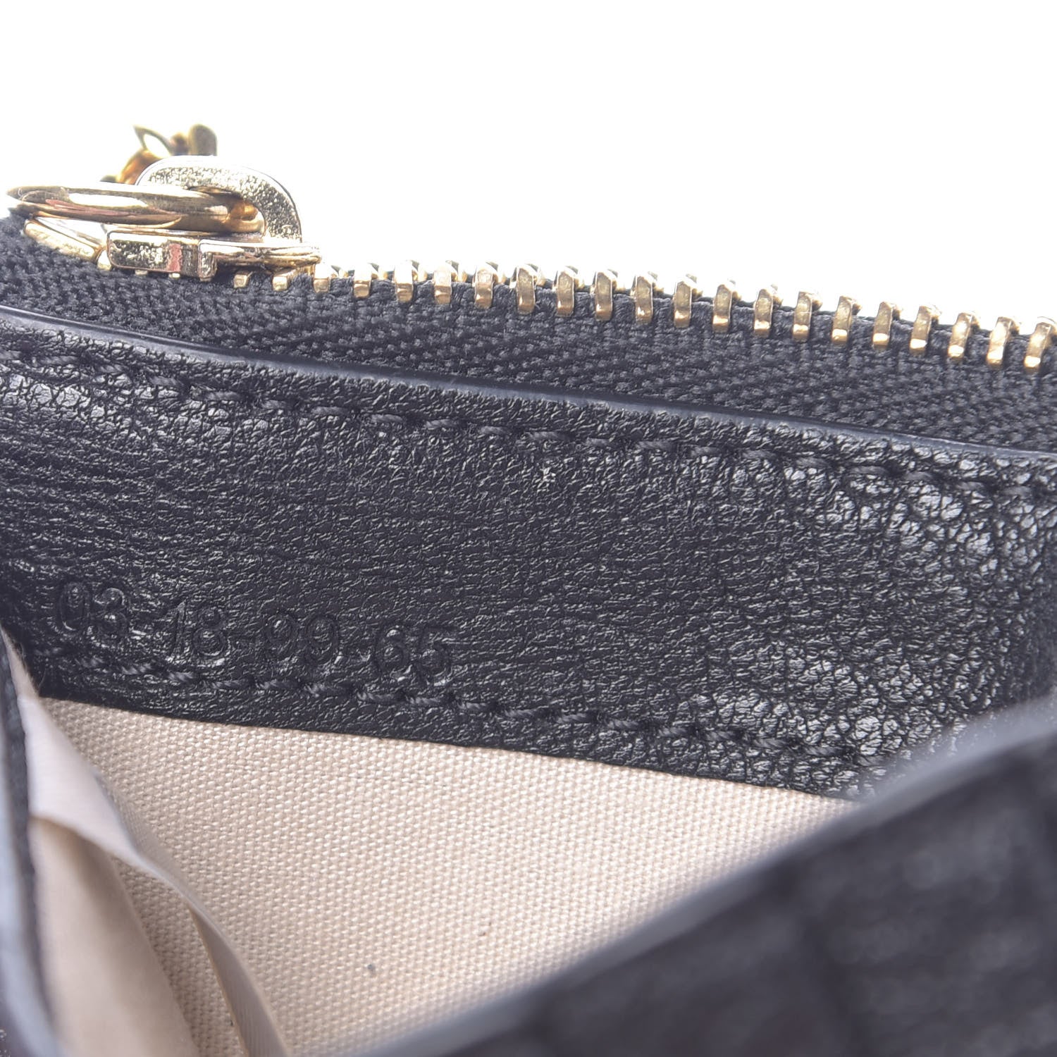 Chloe Grained Calfskin Drew Card Holder Black 6 of 9