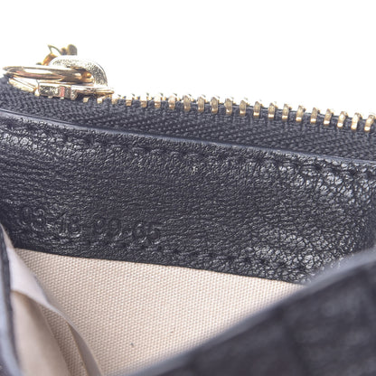 Chloe Grained Calfskin Drew Card Holder Black 6 of 9