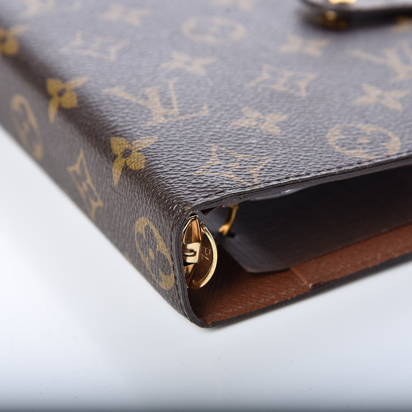 Monogram Medium Ring Agenda Cover
