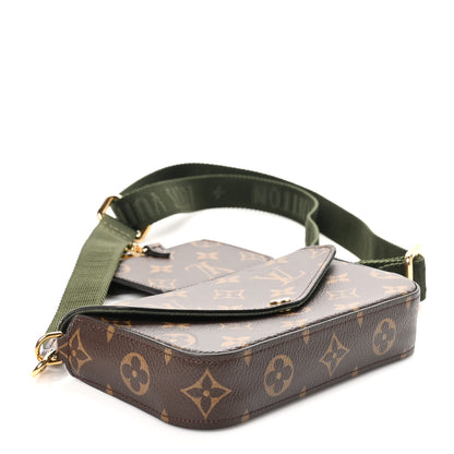 Louis Vuitton Monogram Felicie Strap & Go Kaki 4 of 10