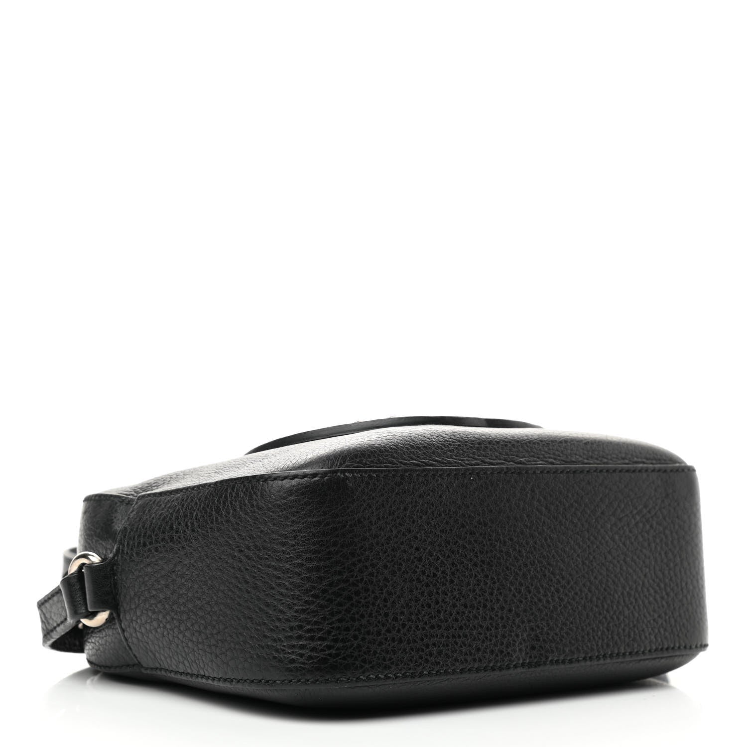 Gucci Pebbled Calfskin Studded Small Soho Disco Bag Black 3 of 9