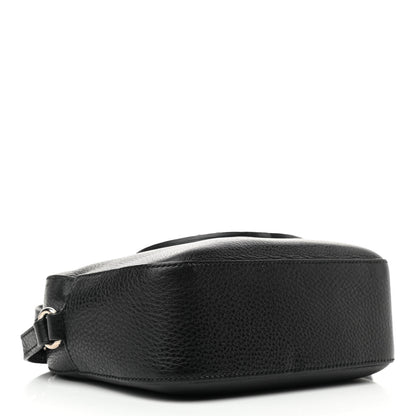 Gucci Pebbled Calfskin Studded Small Soho Disco Bag Black 3 of 9