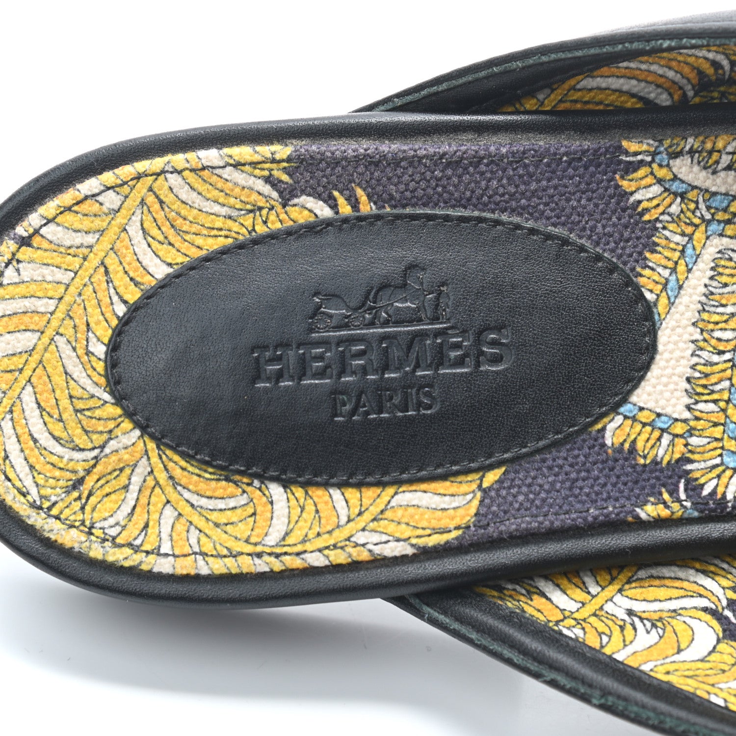 Hermes Calfskin Oz Mules 40 Black 6 of 7