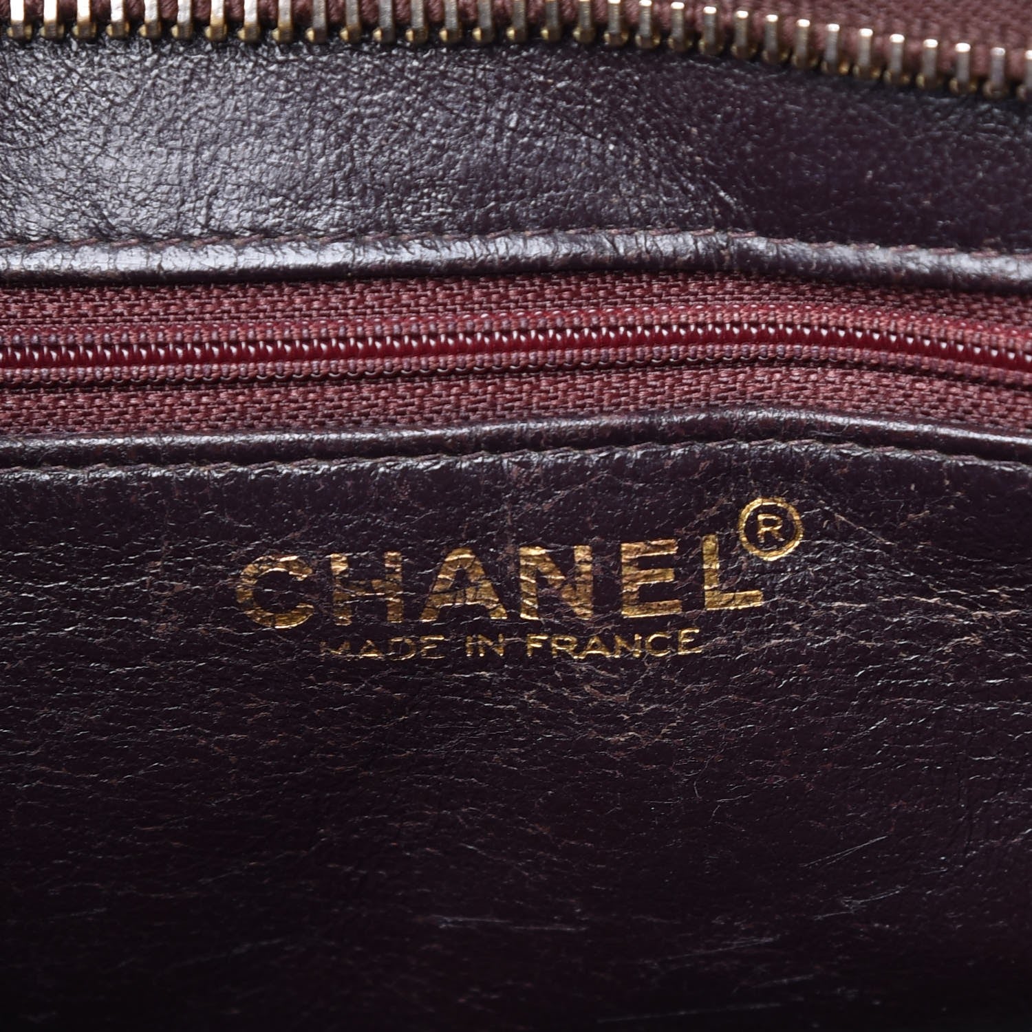 Chanel Caviar Quilted Medallion Tote Bordeaux 5 of 10