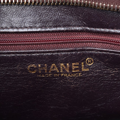 Chanel Caviar Quilted Medallion Tote Bordeaux 5 of 10