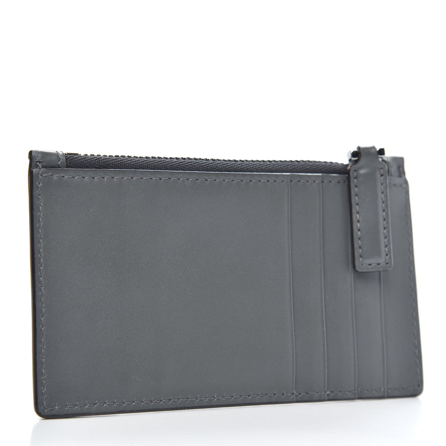 Gucci Guccissima Signature Coin Case Card Holder Graphite 3 of 6