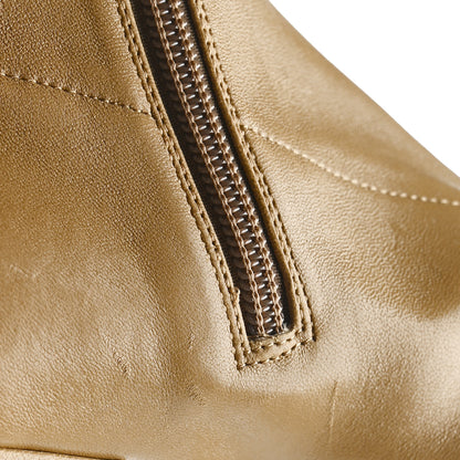 Bottega Veneta Cocktail Stretch Nappa Almond Boots 37.5 Fudge 10 of 13