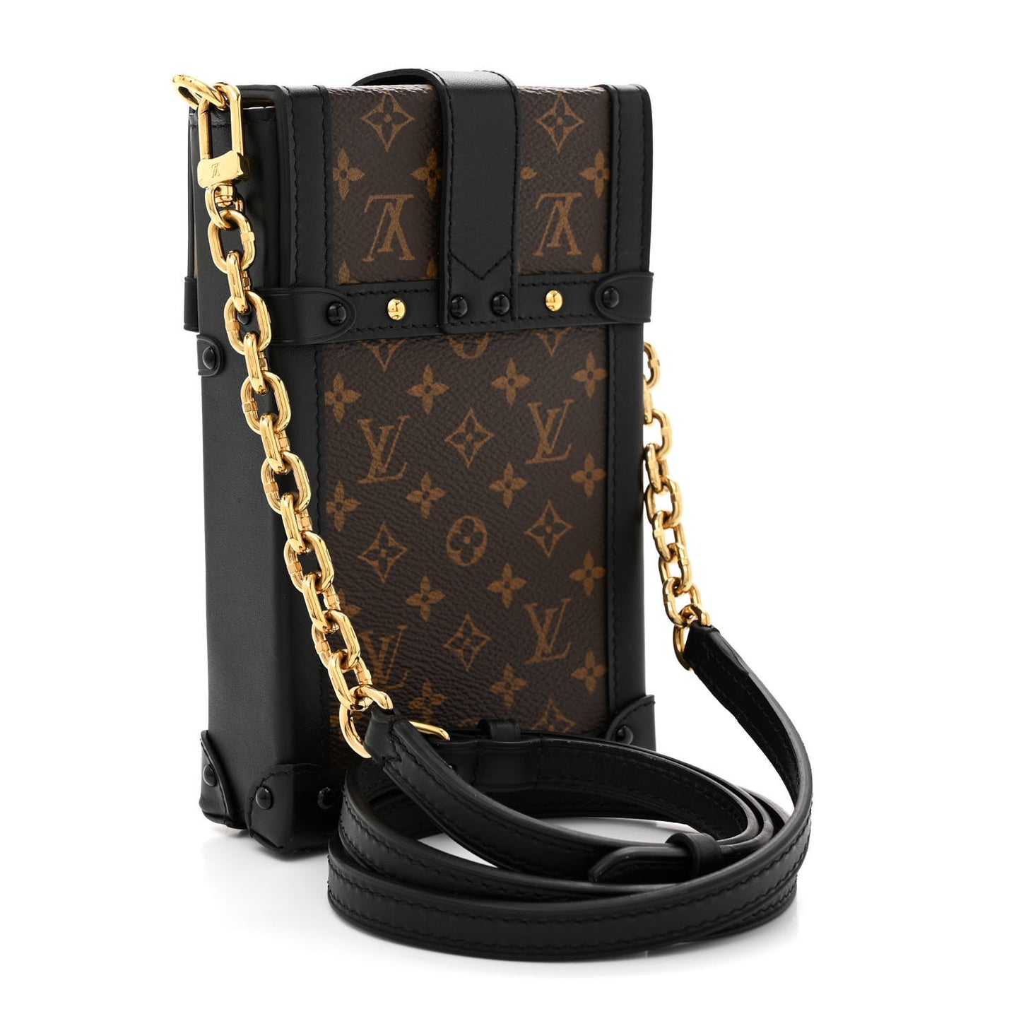 Monogram Pochette Trunk Verticale Black