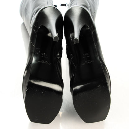 Saint Laurent Nappa Tribute 105 Platform Knee High Boots 38.5 Black 6 of 7