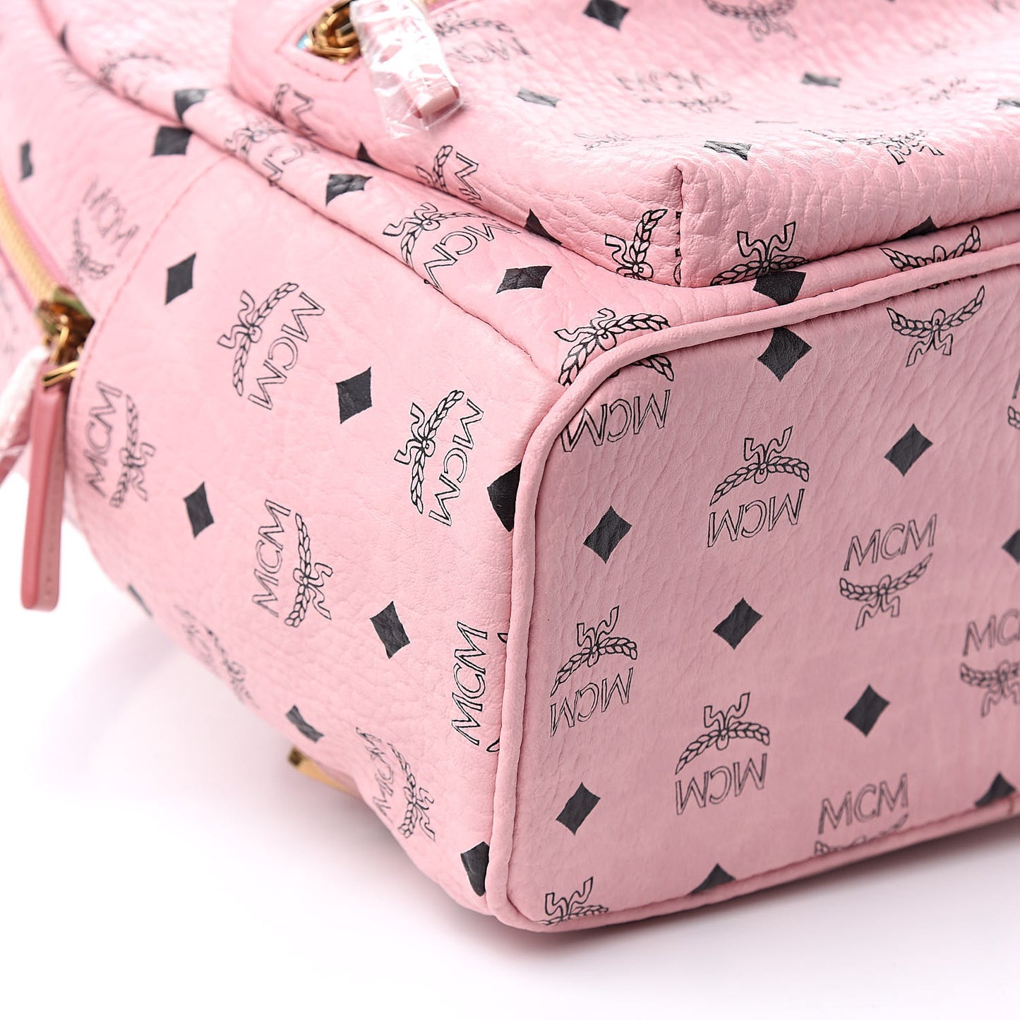 Visetos Small Studded Stark Rabbit Backpack Pink