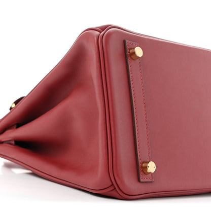 Hermes Veau Jonathan Birkin 30 Rouge Vif 9 of 11