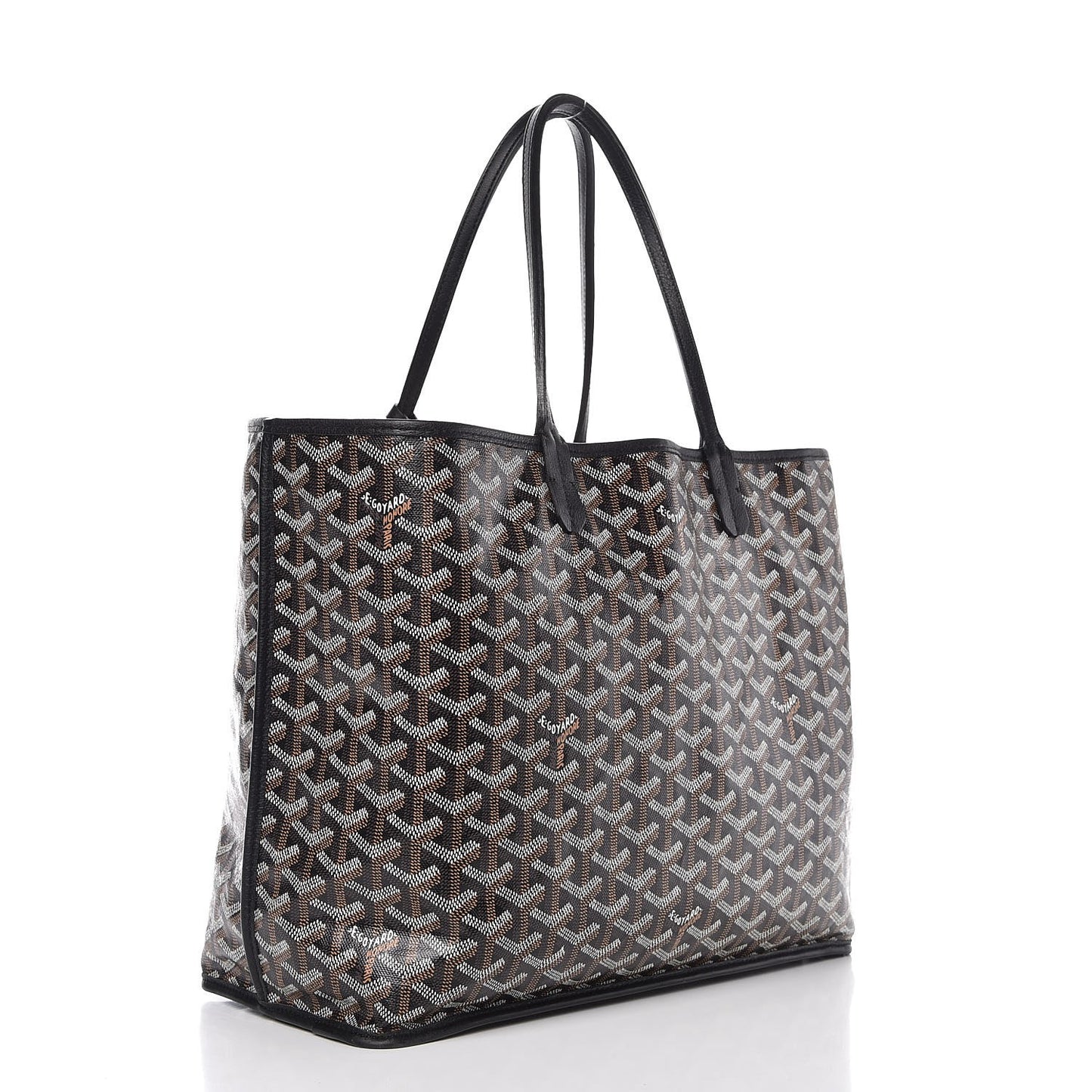 Goyardine Reversible Anjou PM Black