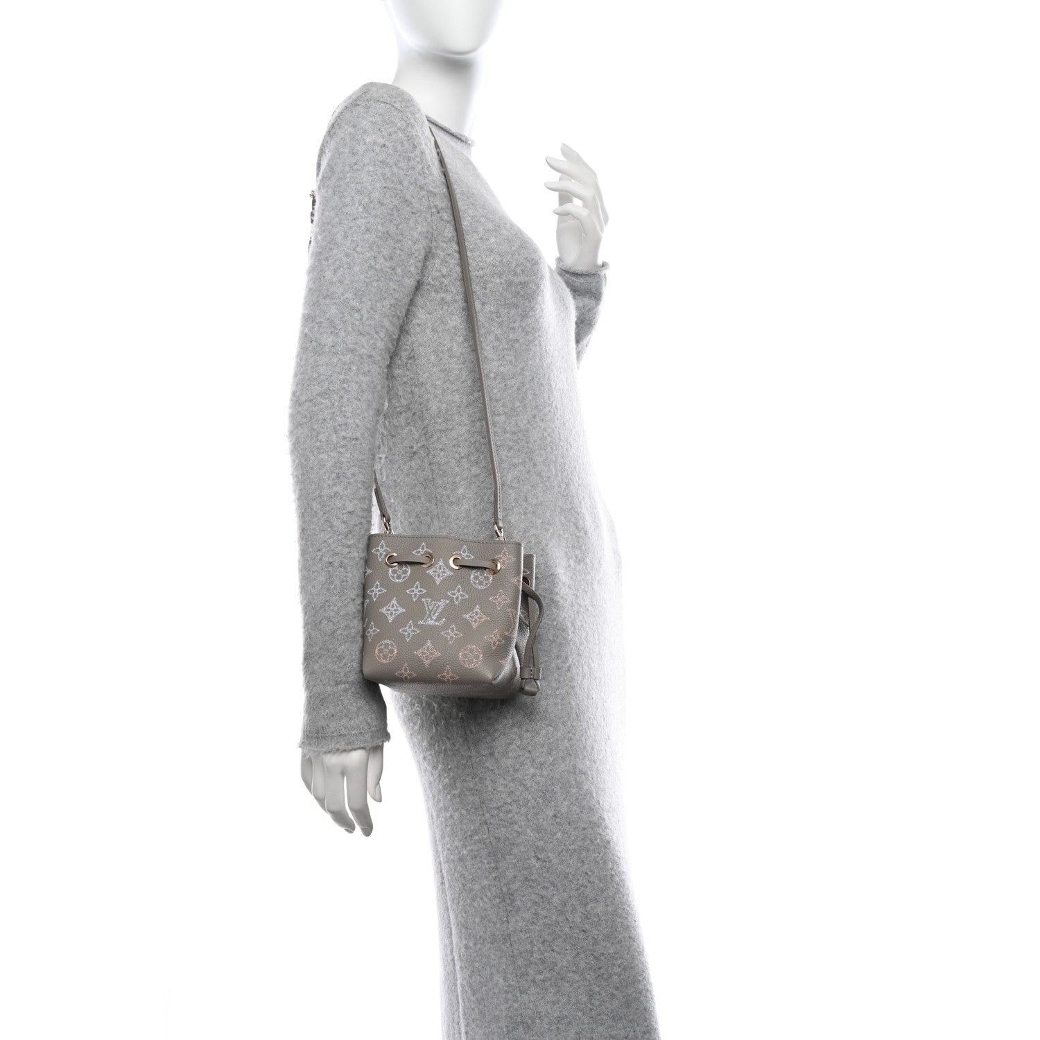 Louis Vuitton Mahina Flight Mode Pico Bella Tote Grey 2 of 10