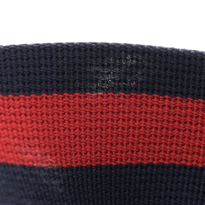 Gucci GG Supreme Monogram Web Shoulder Bag Black Grey 11 of 13