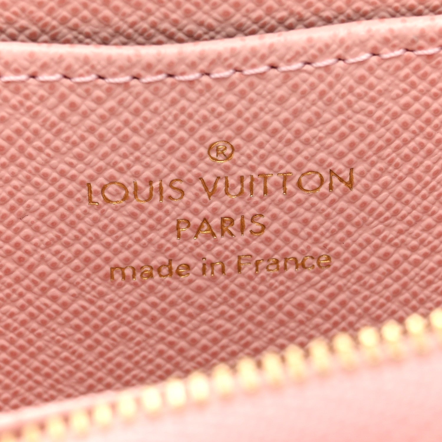 Louis Vuitton Damier Azur Zippy Coin Purse Rose Ballerine 6 of 7