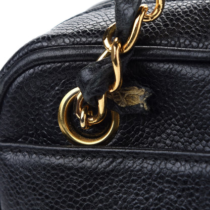 Chanel Caviar CC Shoulder Bag Black 9 of 9