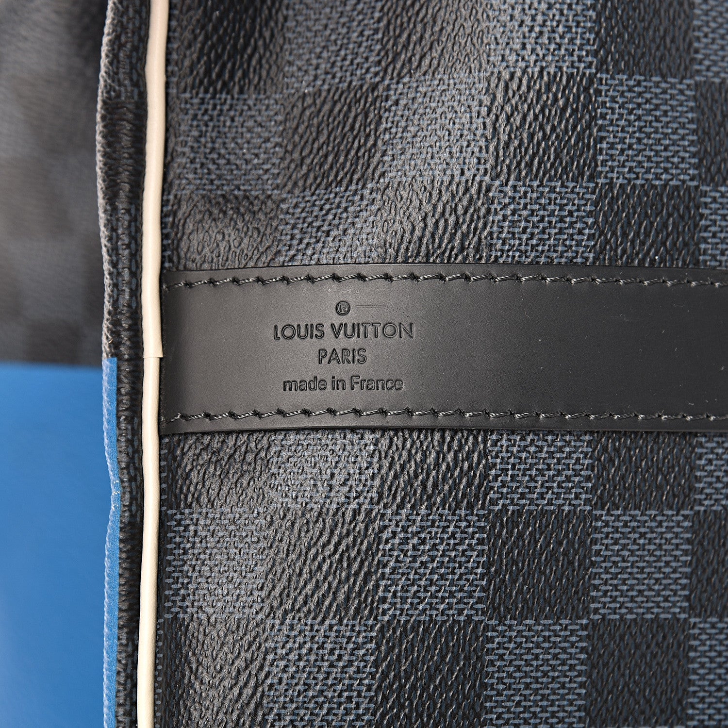 Louis Vuitton Damier Cobalt America's Cup Regatta Keepall Bandouliere 45 5 of 14