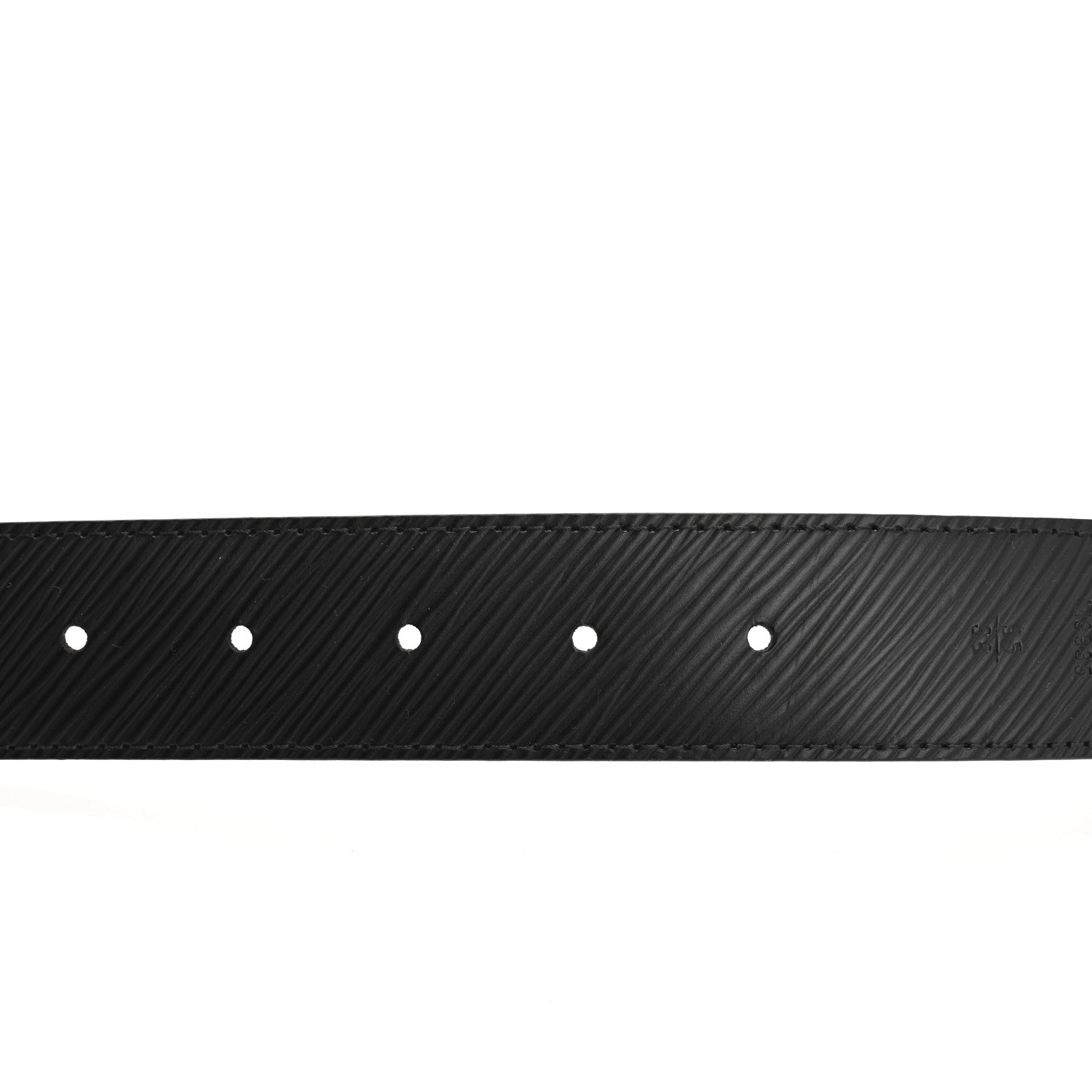 Louis Vuitton Monogram Epi 35mm LV Circle Reversible Belt 95 38 Black 3 of 8