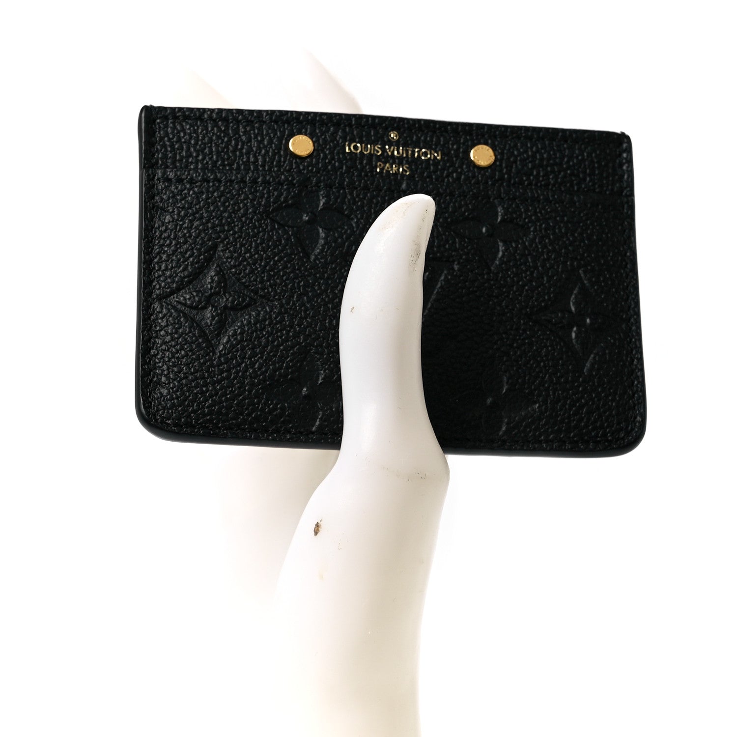 Louis Vuitton Empreinte Card Holder Black 2 of 10