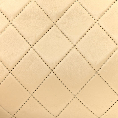 Chanel Calfskin Quilted Small Shoulder Bag Beige 12 of 13