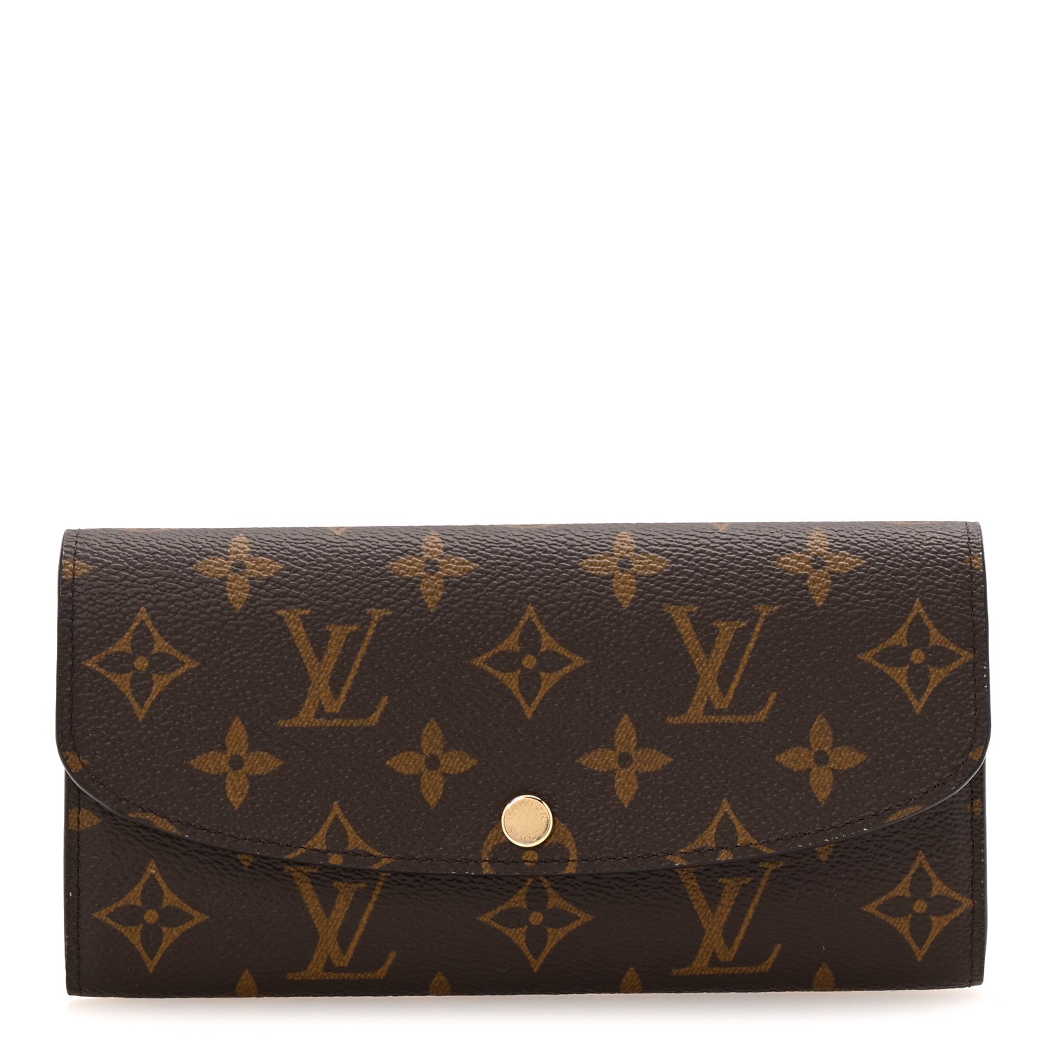 Louis Vuitton Monogram Emilie Wallet Rose Ballerine 1 of 7