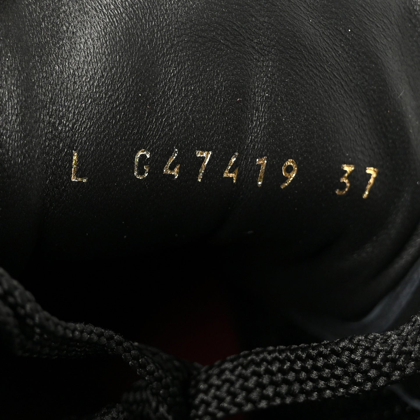 Lambskin Cheetah Print Quilted Sneakers 37 Brown Black
