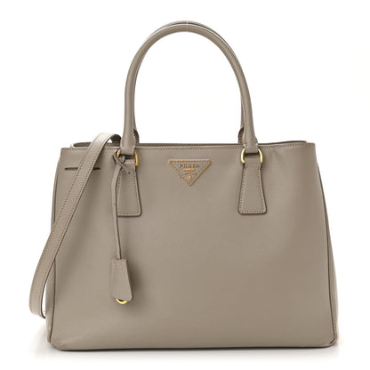 Prada Saffiano Lux Medium Tote Argilla 1 of 11