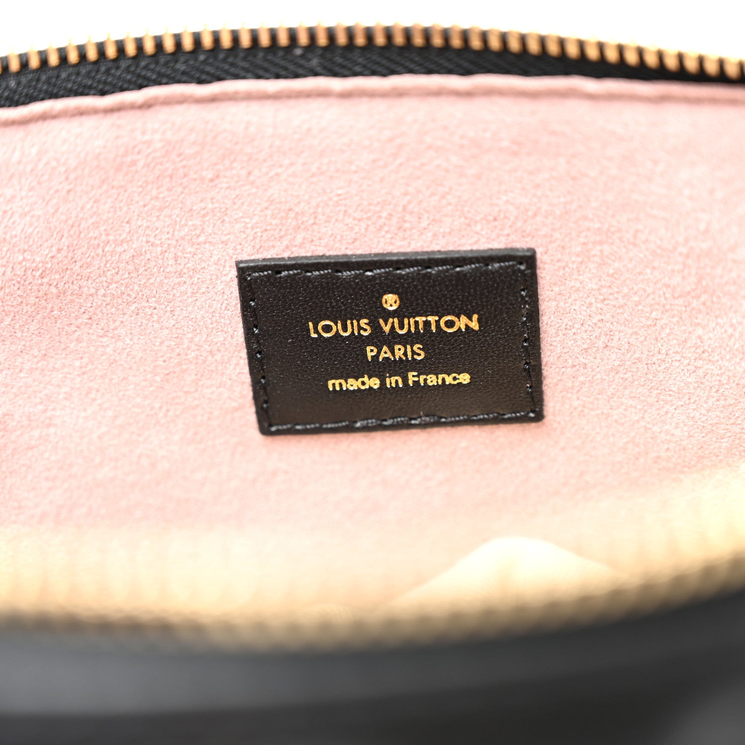 Louis Vuitton Lambskin Embossed Monogram Coussin PM Black 8 of 11
