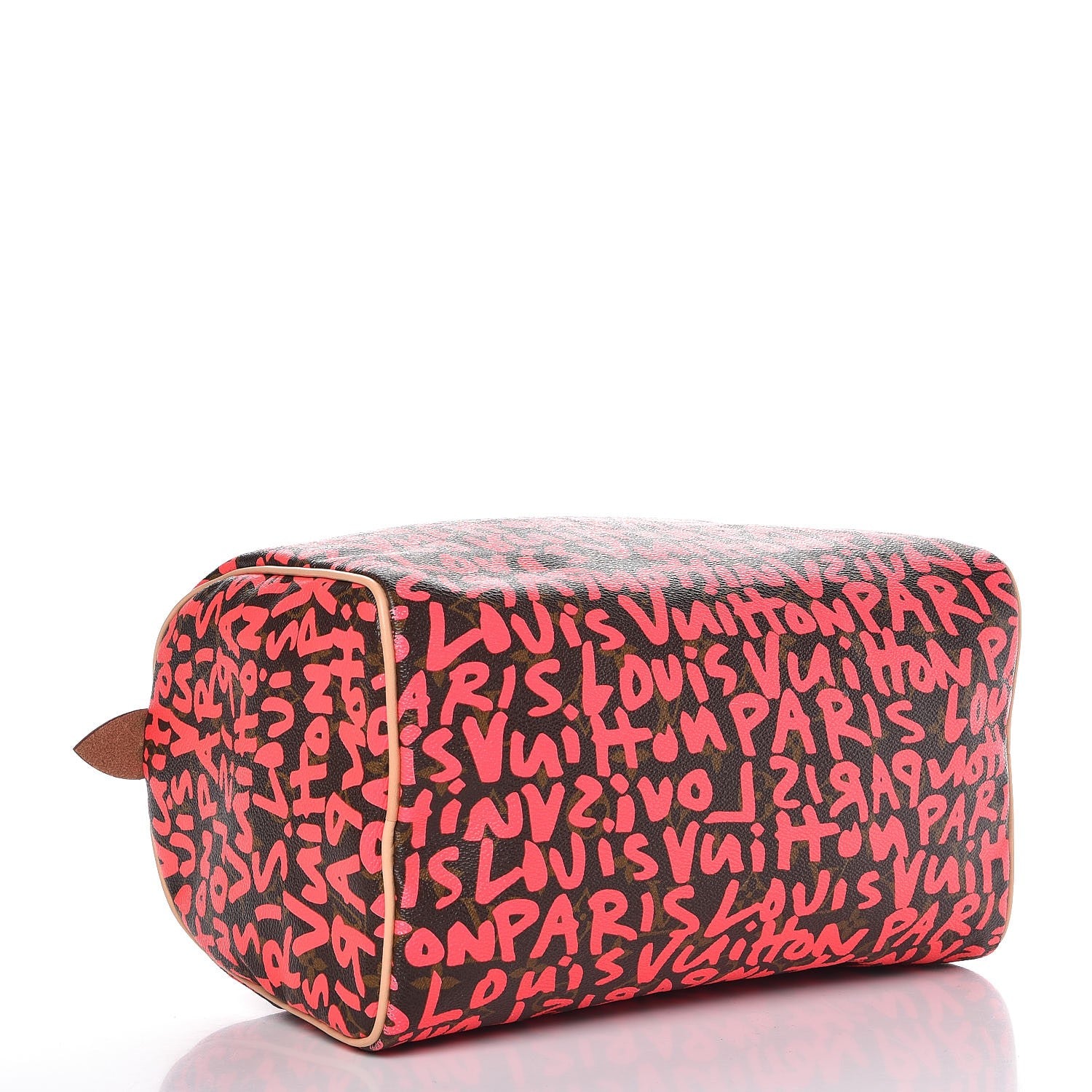 Louis Vuitton Monogram Graffiti Speedy 30 Fuchsia 4 of 9
