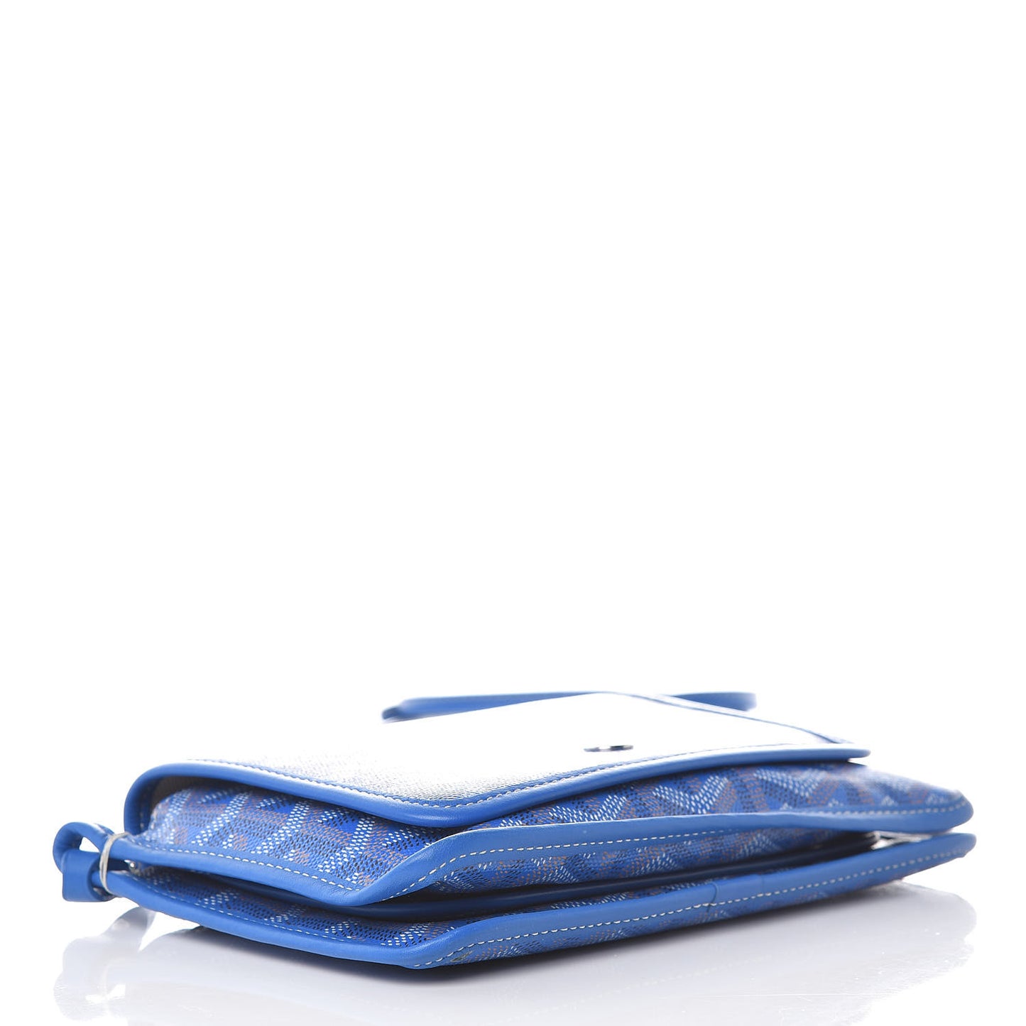 Goyardine Plumet Wallet Clutch Sky Blue