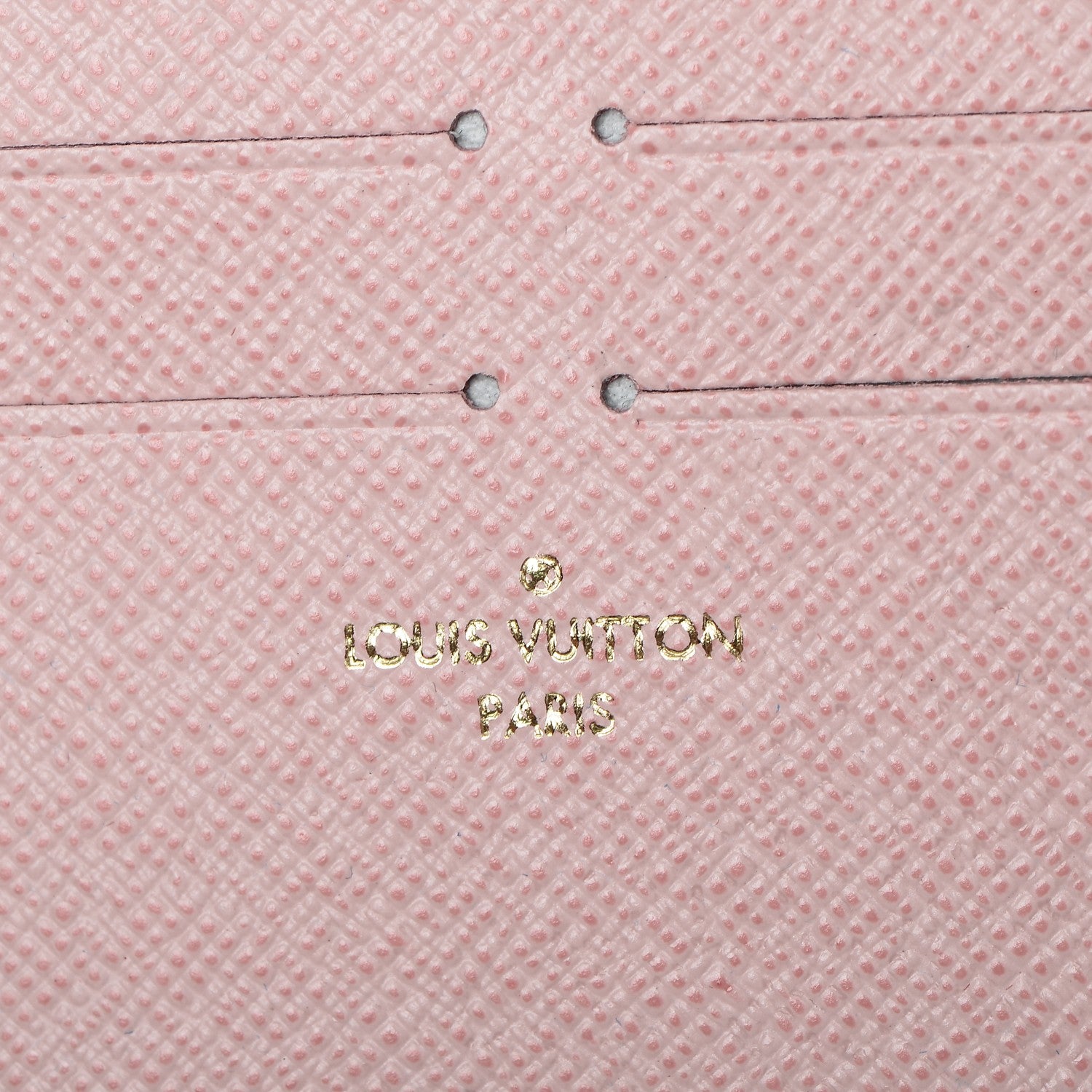 Louis Vuitton Calfskin Felicie Card Holder Insert Rose Ballerine 7 of 8