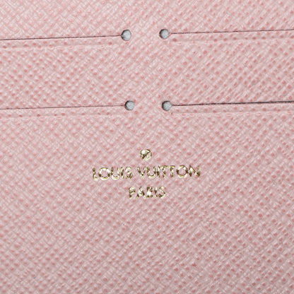 Louis Vuitton Calfskin Felicie Card Holder Insert Rose Ballerine 7 of 8