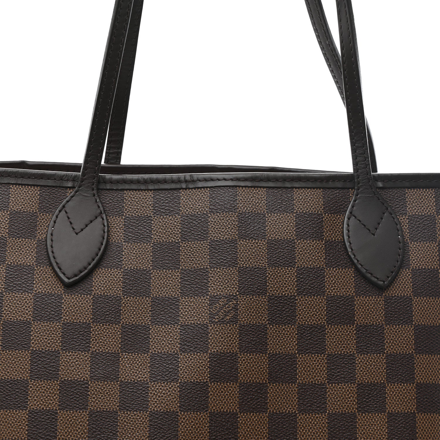Louis Vuitton Damier Ebene Neo Neverfull MM Rose Ballerine 7 of 10