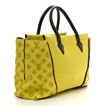 Louis Vuitton Veau Cachemire Tote W PM Pistache 3 of 16