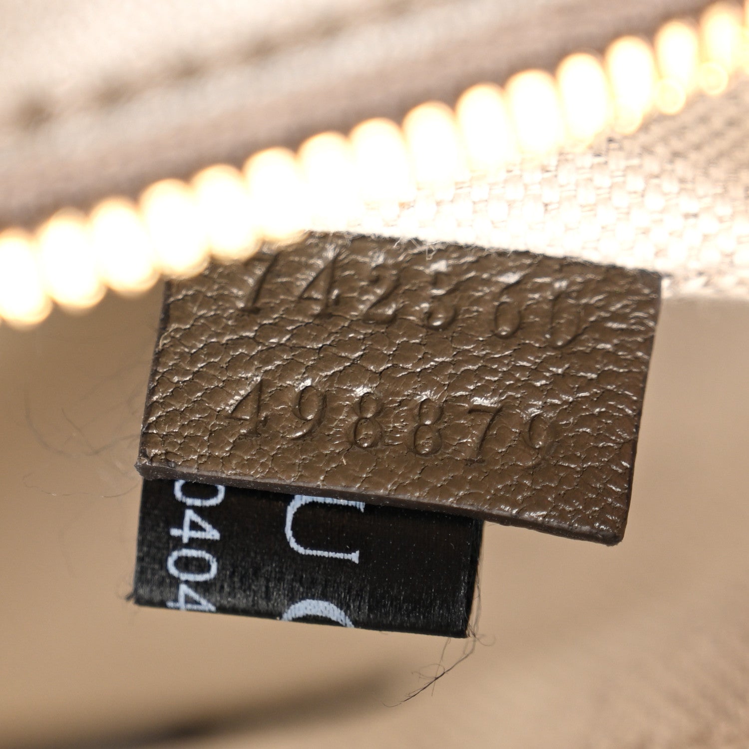 Gucci Sakai Be Green Calfskin Diagonal Stitched Small Blondie Shoulder Bag Craclet Brown 7 of 10