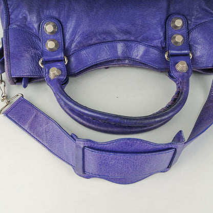 Balenciaga Agneau Giant 21 Silver Hardware City Bleu Lavande 15 of 15