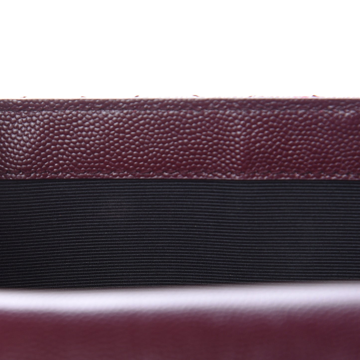 Grain De Poudre Textured Mixed Matelasse Medium Triquilt Monogram Satchel Rouge Legion