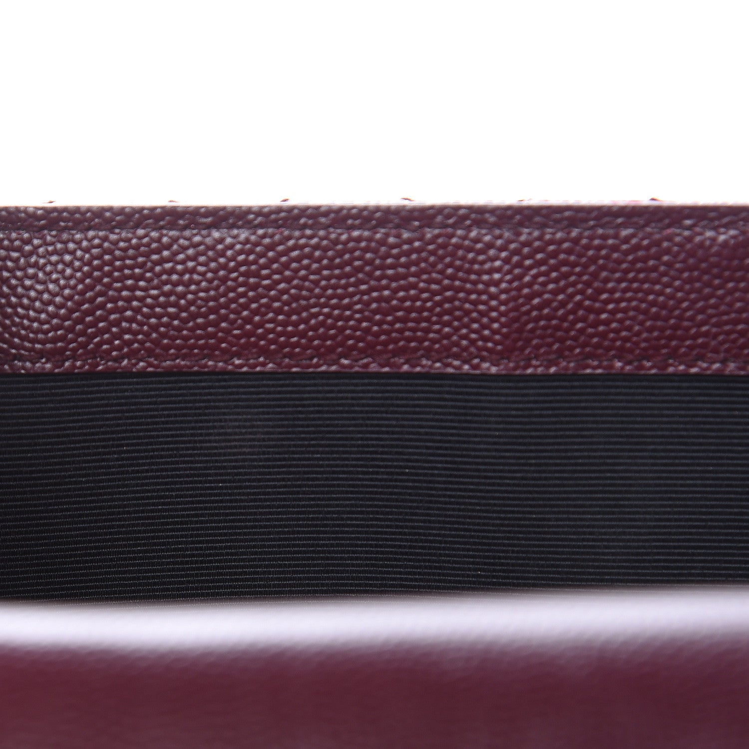 Saint Laurent Grain De Poudre Textured Mixed Matelasse Medium Triquilt Monogram Satchel Rouge Legion 12 of 12