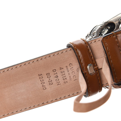 Gucci Lisse Calfskin Dionysus 35mm Belt 80 32 Cuir 6 of 6