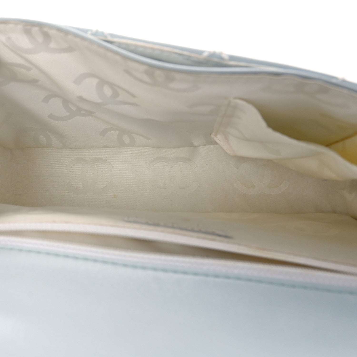 Chanel Calfskin Quilted Wild Stitch Flap Light Blue 5 of 9