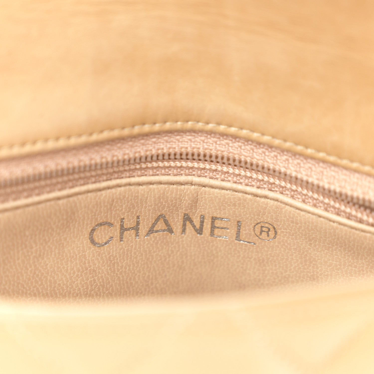 Chanel Lambskin Quilted Flap Waist Belt Bag 70 28 Beige 8 of 12