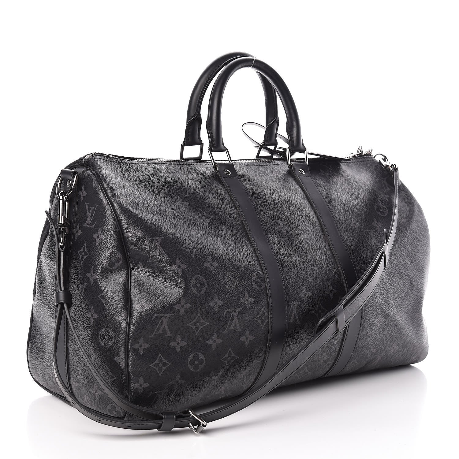 Louis Vuitton Monogram Eclipse Keepall Bandouliere 45 3 of 9