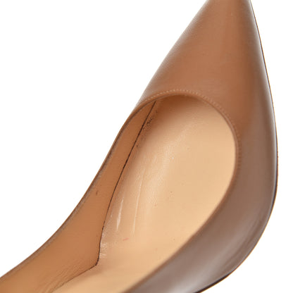 Christian Louboutin Kid Decollete 554 100 Pumps 38.5 Noisette 18 of 22