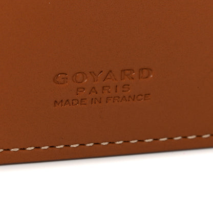 Goyard Goyardine Grenelle Passport Wallet Black Gold 6 of 6