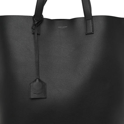 Saint Laurent Calfskin Medium Shopping Tote Black 9 of 13