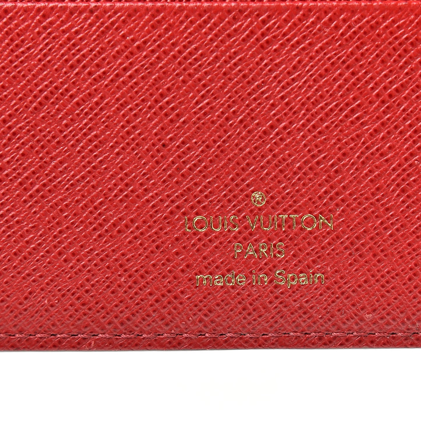 Monogram Insolite Wallet Red