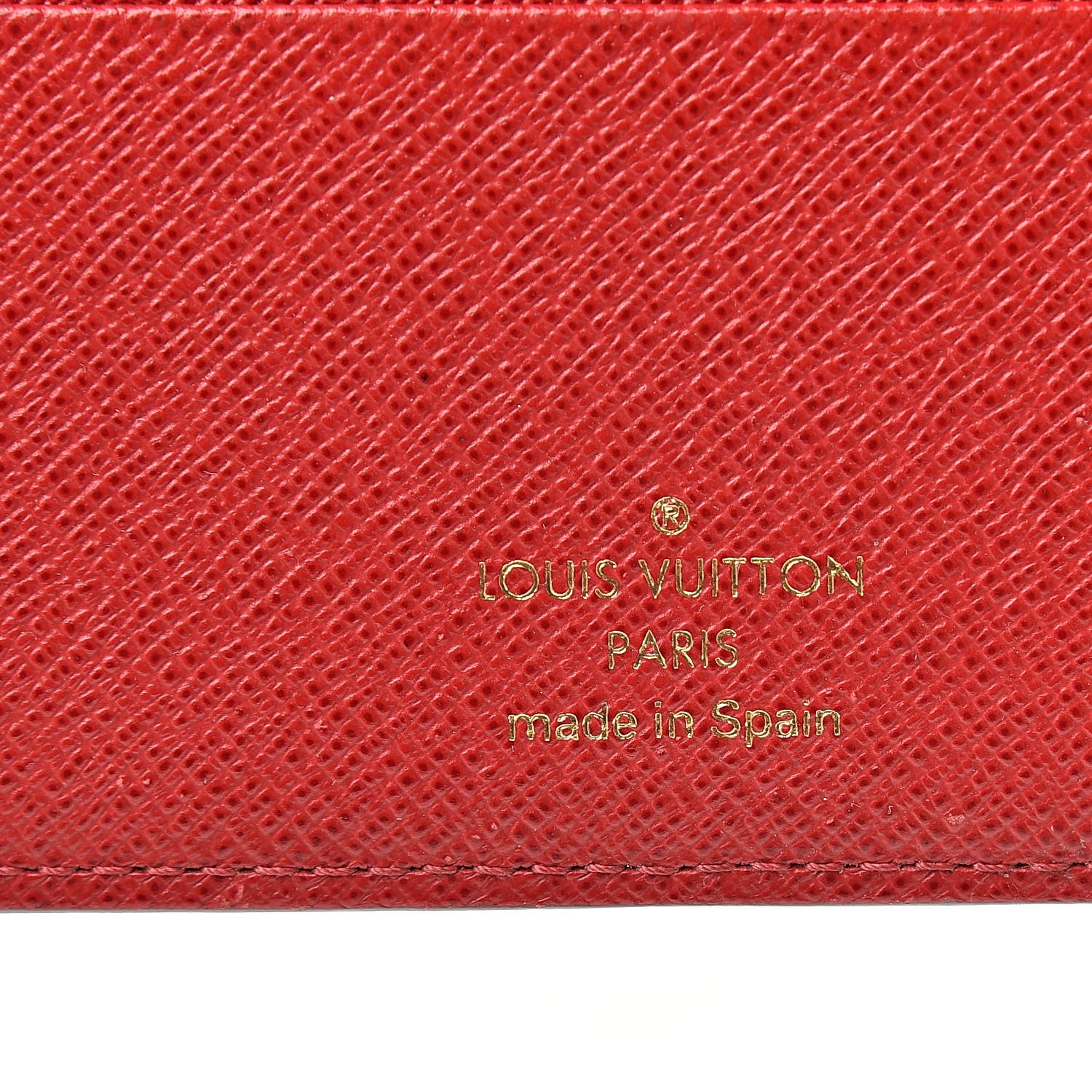 Louis Vuitton Monogram Insolite Wallet Red 6 of 10