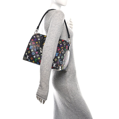 Louis Vuitton LV X TM Monogram Multicolor Speedy Soft 30 Black 2 of 9